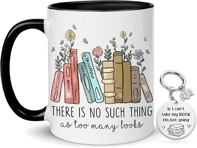 book lover coffee mug